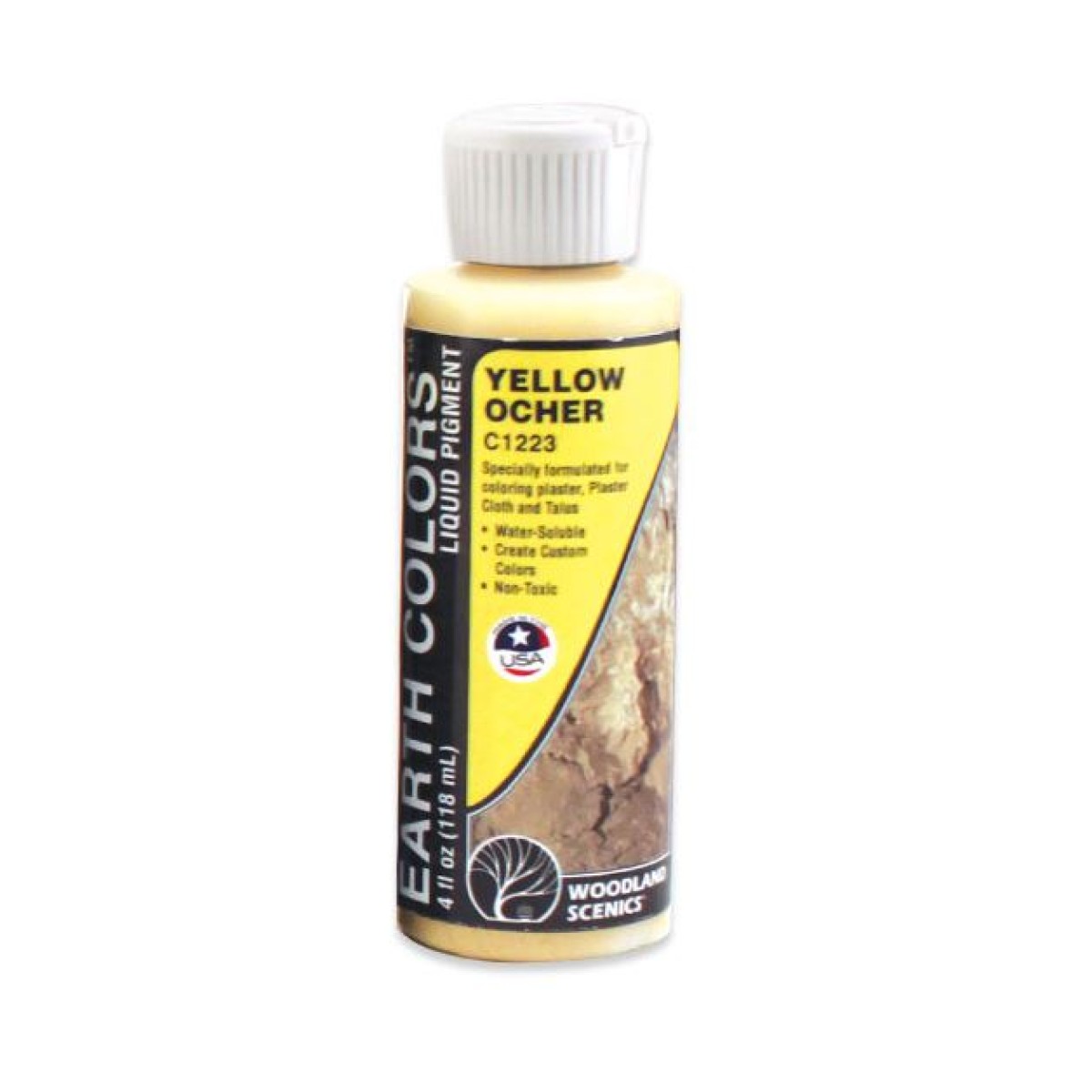 Woodland Scenics Terrian Paint Yellow Ocher